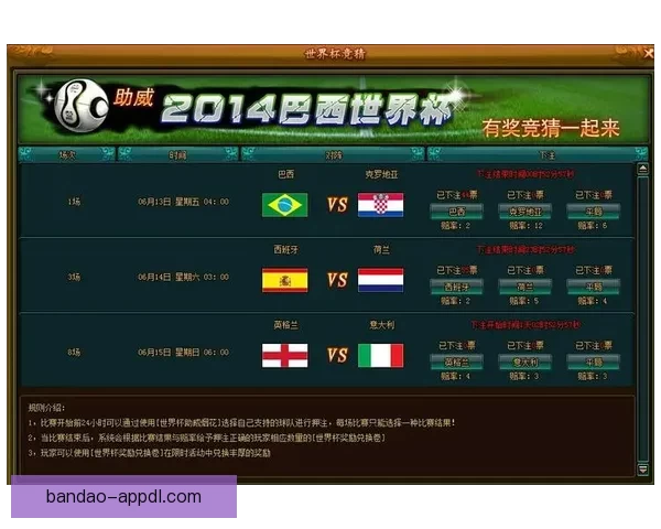 世界杯精彩赛事竞猜平台全攻略助你掌握胜负奥秘